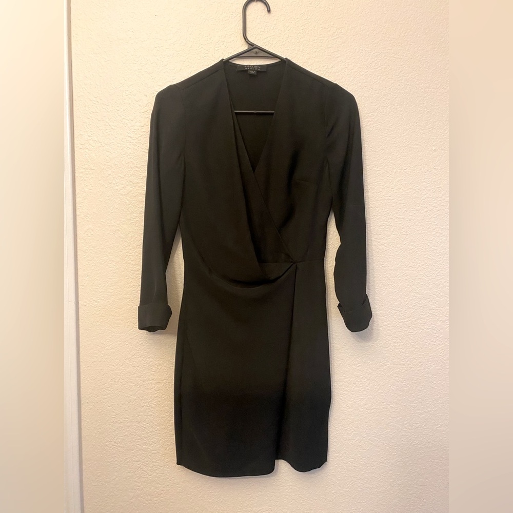 Black Chic AllSaints Dress 👏🏻💥👏🏻